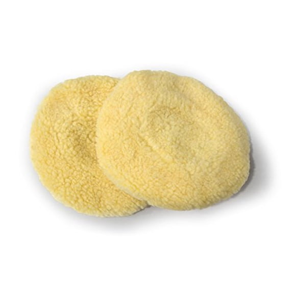 WEN 7" Synthetic Wool Polishing Bonnets, 2-Pack