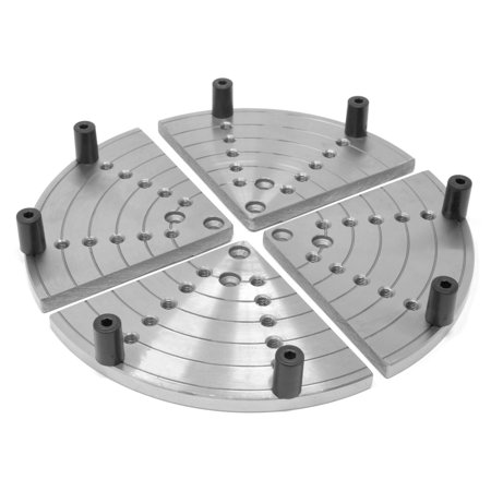 WEN 8-Inch Flat Lathe Chuck Jaws for Bowl Turning