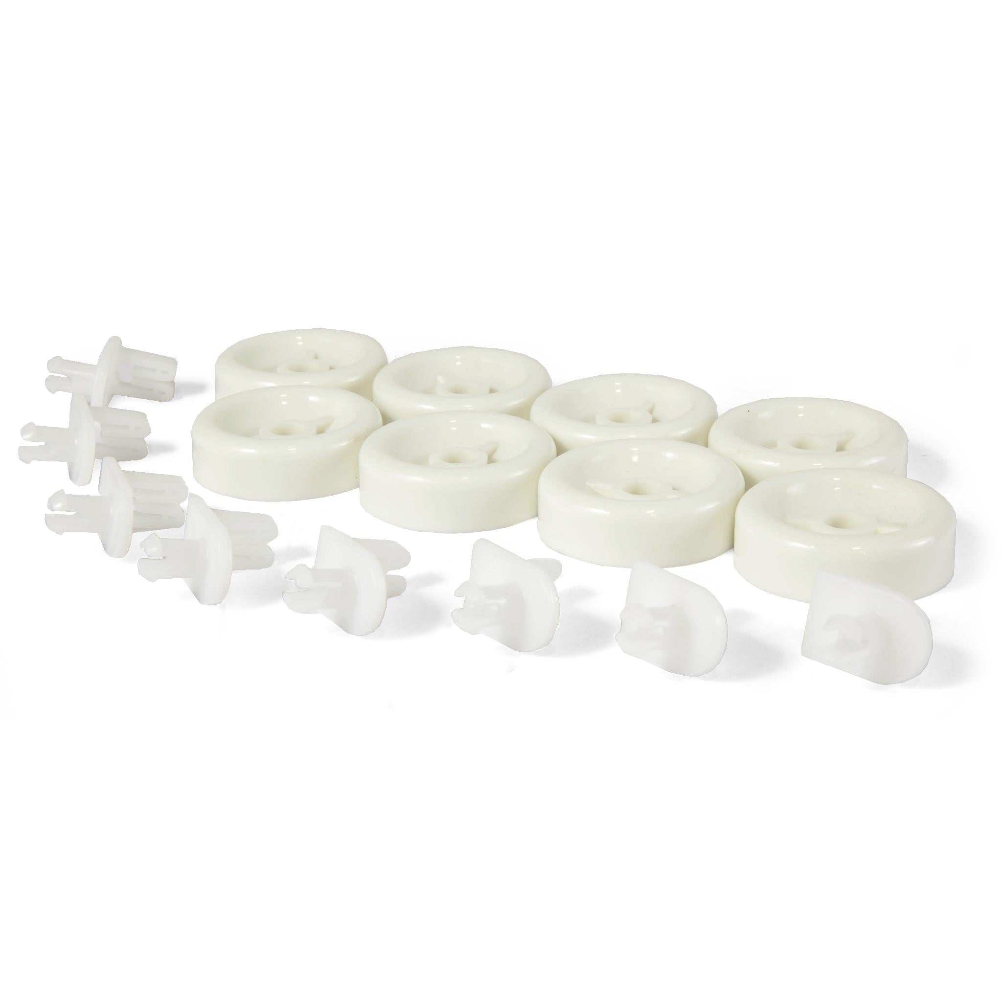 WEN Dishwasher Dish Rack Roller Kit, 8 Pack (OEM part number WD35X21038)