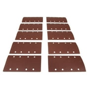 WEN Electric 1/3 Sheet Sander 80-Grit Hook and Loop Sandpaper (10-Pack)