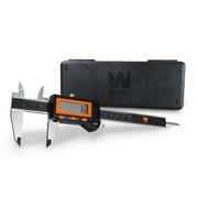 WEN Electronic 7.2-Inch Stainless Steel Water-Resistant Digital Caliper with LCD Readout and Storage Case, IP54 Rated