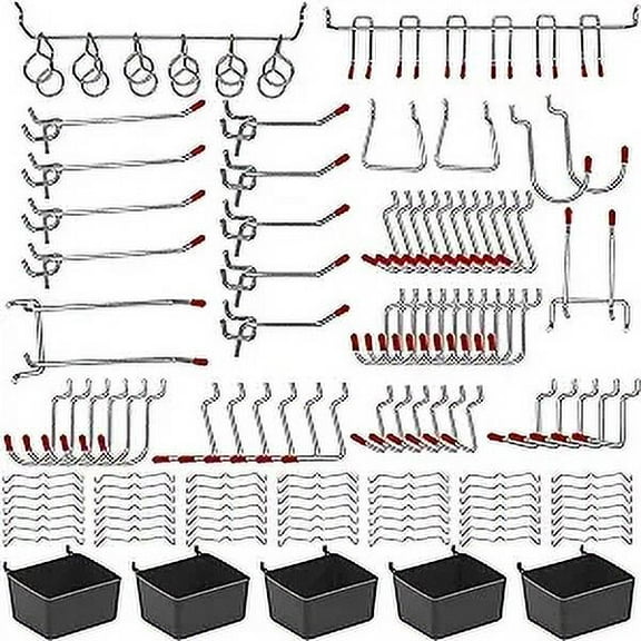 WEN Pegboard Accessory Kit, 114-Piece