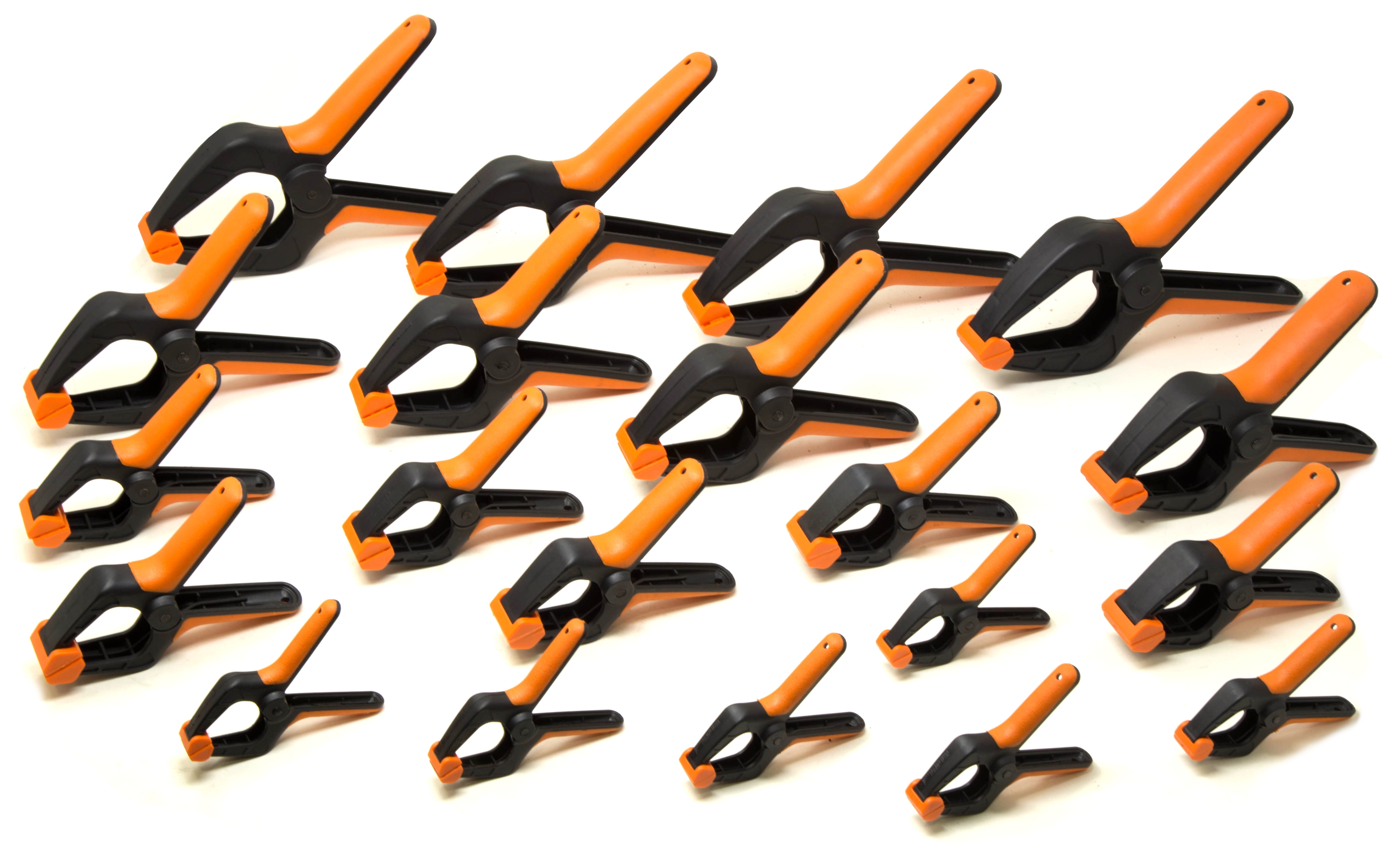 WEN Products 20Piece Spring Clamp Set with 3/4Inch, 1Inch, 2Inch