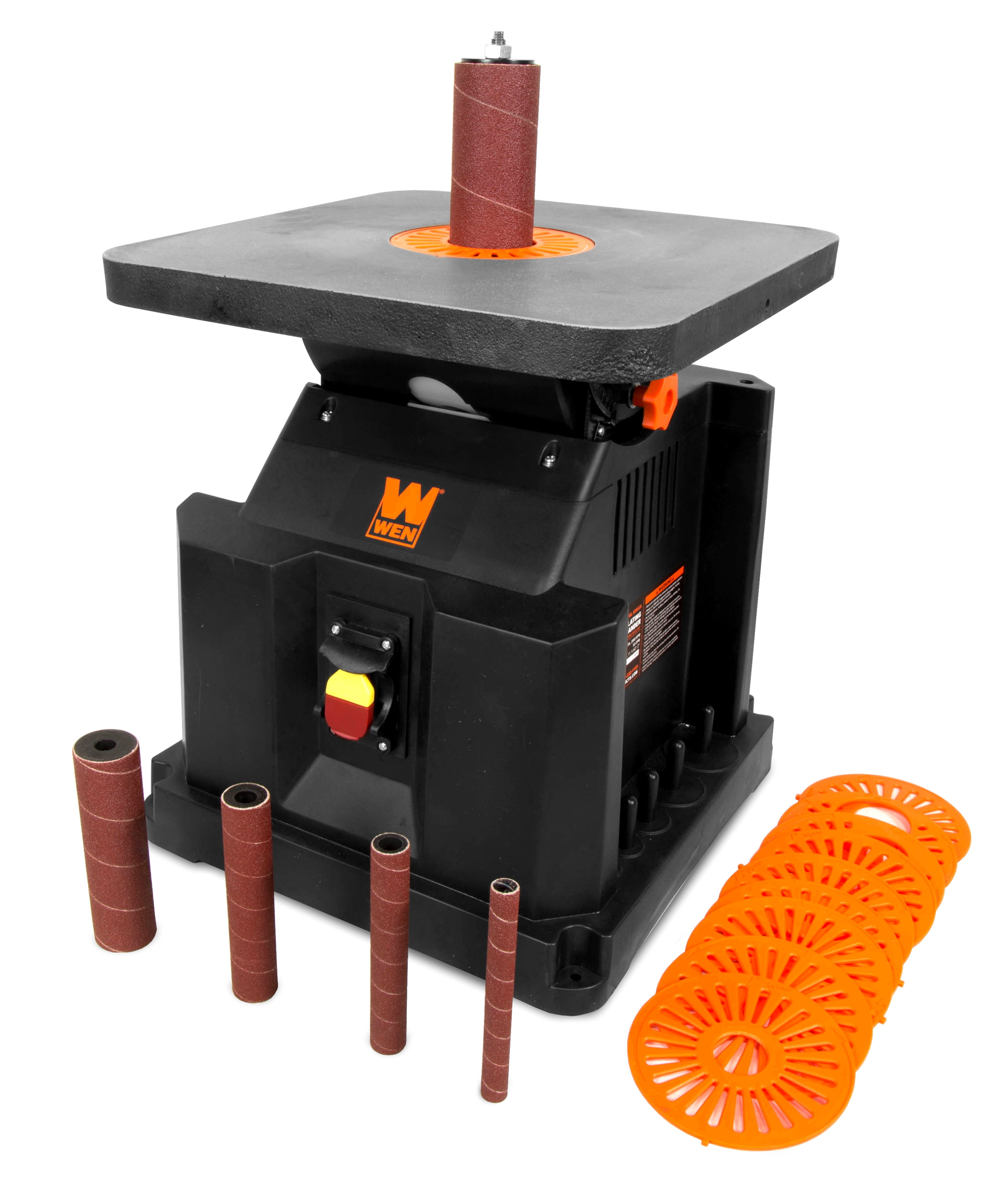 WEN Products 3.5-Amp Oscillating Spindle Sander with Extra Large Beveling Table Top Sansujyuku sansujyuku.com