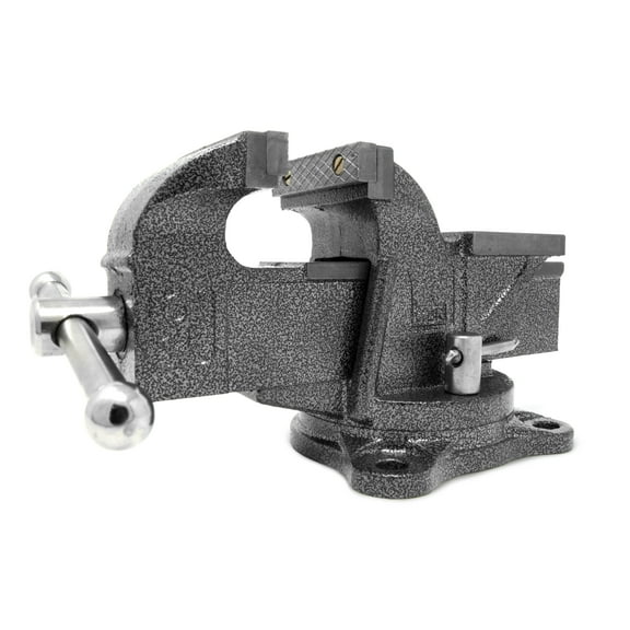 WEN Products 3-Inch Heavy Duty Cast Iron Bench Vise with Swivel Base