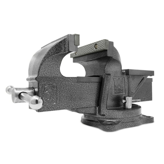 WEN Products 6-Inch Heavy Duty Cast Iron Bench Vise with Swivel Base