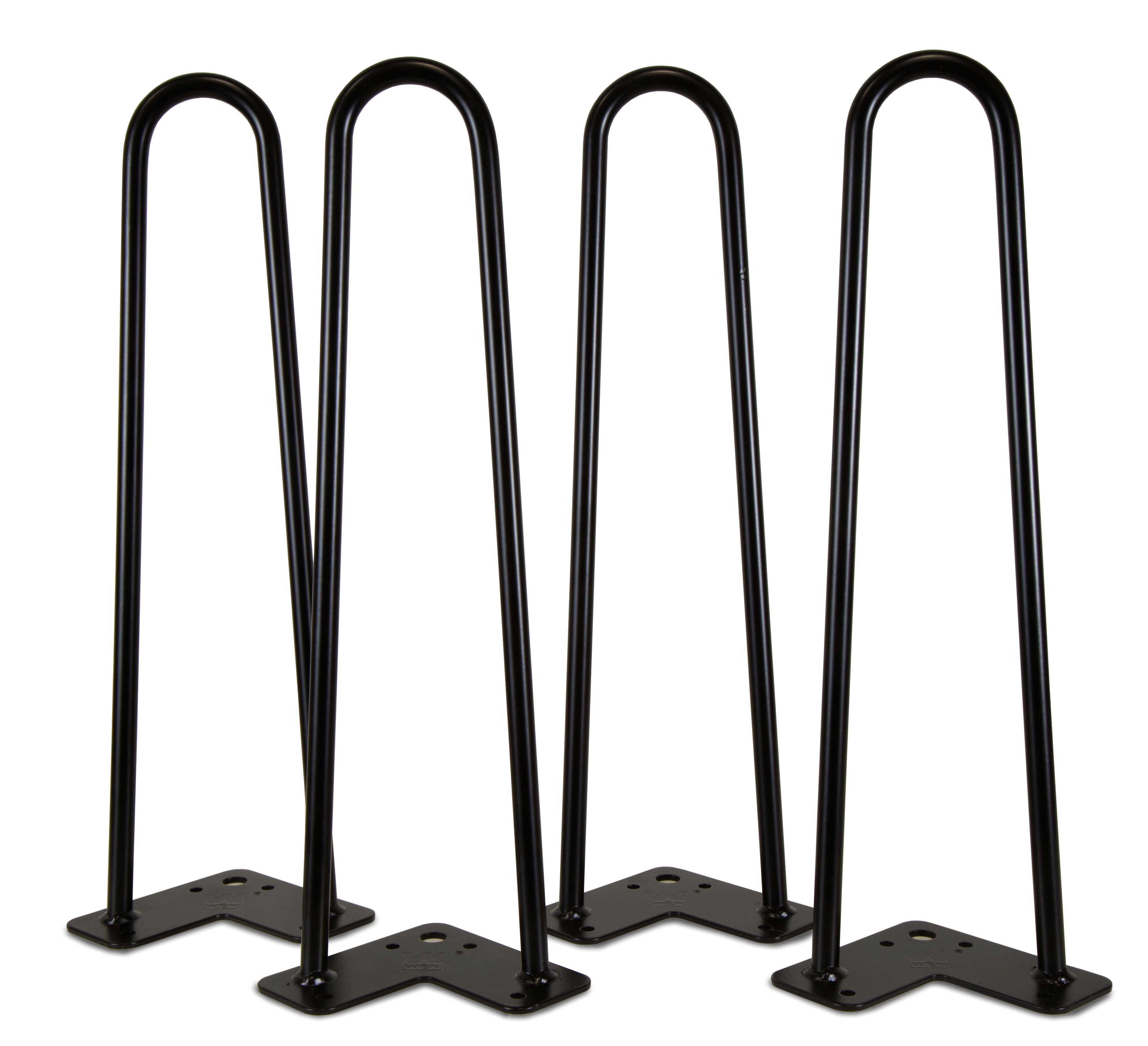 Wen 16 Inch Mid Century Modern Hairpin Table Legs