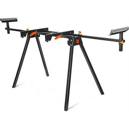 WEN Universal Collapsible Miter Saw Stand, 350-Pound Capacity
