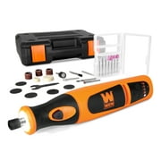 WEN Variable Speed Lithium-Ion Cordless Rotary Tool Kit with 24-Piece Accessory Set, Charger, and Carrying Case