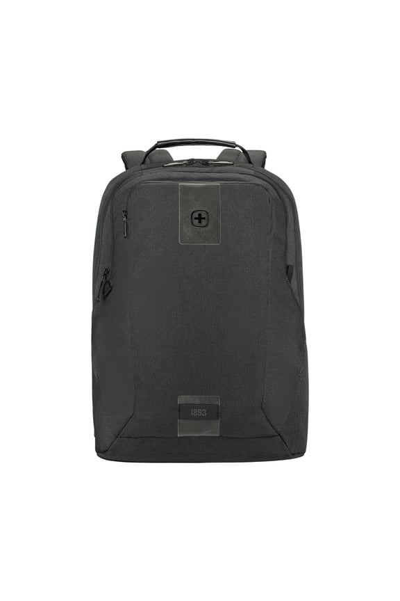 WENGER, MX ECO Professional, 16 Inch Laptop Backpack, 20 Liters Charcoal, Swiss Designed-Blend of Style and Function, 612261