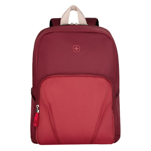 WENGER, Motion, 15.6 Inches Laptop Backpack, 20 liters, Digital Red, 612546| Business Travel Bag, Swiss Designed