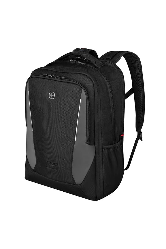 WENGER, New Essentials 2023, XE Extent 17 inches Laptop Backpack (37 liters), 50 cm, Black, 612741, Travel Bag with Tablet Pocket | Swiss Designed