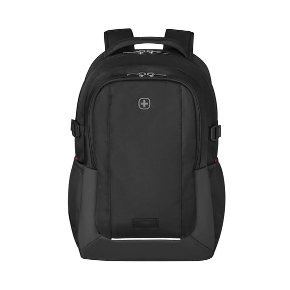 WENGER, New Essentials 2023, XE RYDE 16 inches Laptop Backpack (26 liters), 47 cm, Recycled Polyester PVC, Black, 612736, Travel Bag with Tablet Pocket | Swiss Designed