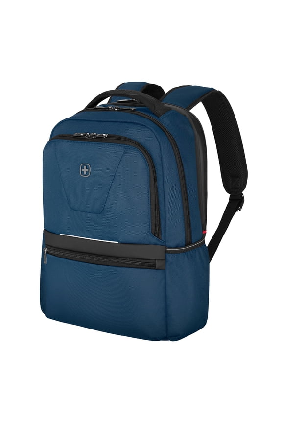 WENGER XE Resist, 16-inch Laptop Backpack (23 liters), 44 cm, Recycled Polyester PVC, Ocean Blue, 612738, Tablet Pocket | Swiss Designed - A Brand of Victorinox