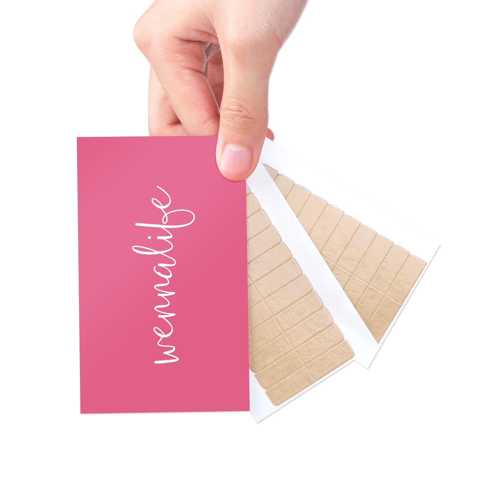 WENNALIFE Hair Extension Tape, Double Sided Replacement Tape Tabs for