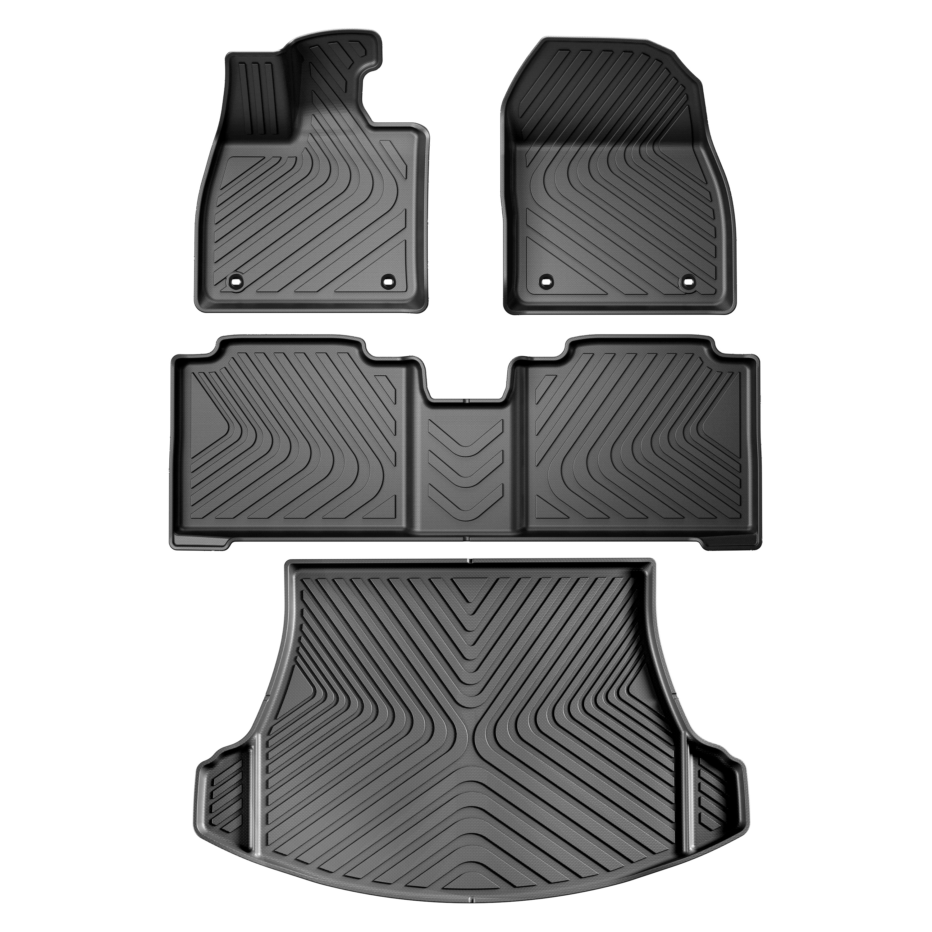 WENNEBIRD All Weather Floor Mats & Cargo Liner for 2023-2024 Lexus RX 