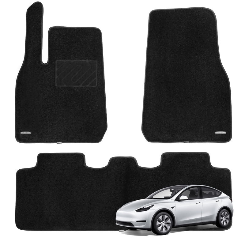 Wennebird Superior Carpet Floor Mats For 2020 2024 Tesla Model Y