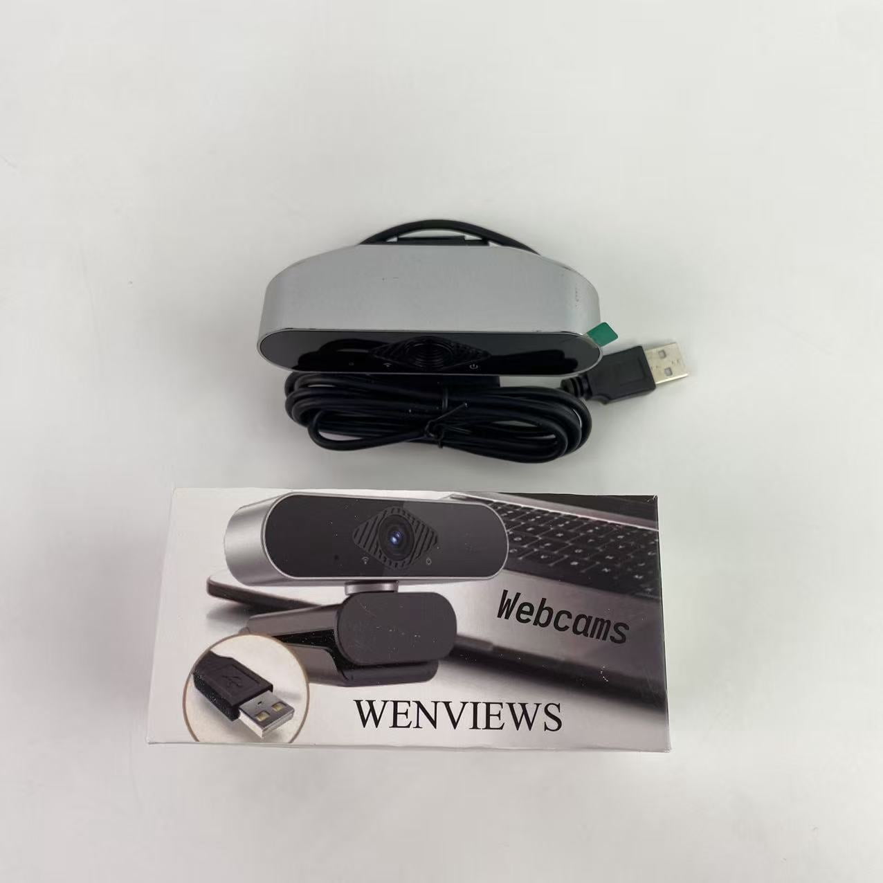 WENVIEWS Webcams,Webcam with Microphone for Desktop, Autofocus, Webcam for Laptop, Computer Camera, 1080p HD USB Web Camera