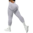 thumbnail image 1 of WENWU Hidden Scrunch Lifting Leggings for Women High Waisted Workout Gym Seamless Yoga Pants Yoga Pants for Women plus Size with Pockets Soft Yoga Pants for Women Boot Leg, 1 of 2