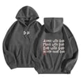 thumbnail image 1 of WENWU Hoodies for Women Long Sleeve Hoodie Womens Hoodies Pullover Unisex Hoodie Dark Gray Clothes Fall Sweatshirt Cute Teen Clothes, 1 of 7