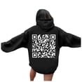 thumbnail image 1 of WENWU Hoodies for Women Long Sleeve Hoodie Womens Pullover Sweatshirt Oversized Hoodies for Women Black Hooded Sweatshirt Fall Outfit Casual Wear, 1 of 9