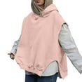 thumbnail image 1 of WENWU Hoodies for Women Long Sleeve Pullover Hoodie Sweatshirt Soft Hoodie Pink Hoodies Woman Fall Outfits Women Preppy Clothes Teen Girl, 1 of 5