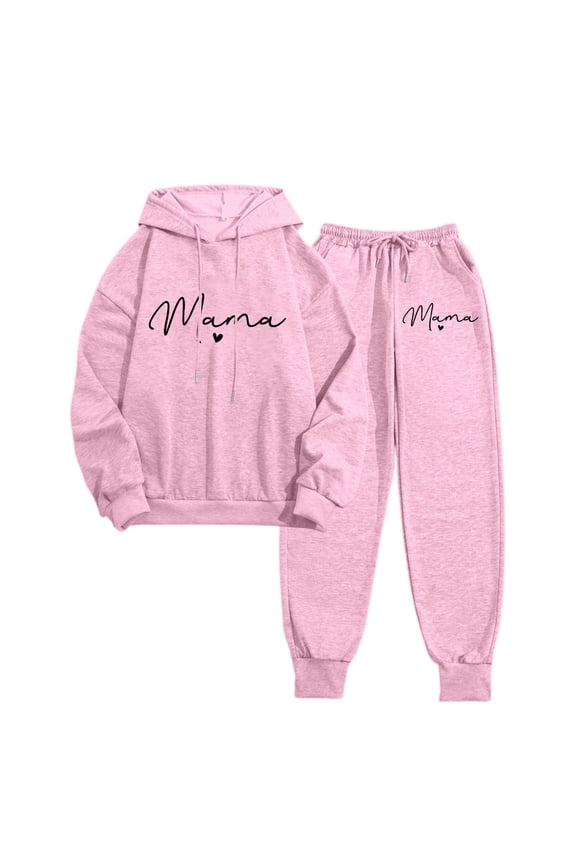 Unisex Athletic Sweatshirt and Long Pants Set Comfortable Casual Tracksuit for Men and Women Savor Tailo Womens Suit