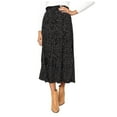 thumbnail image 1 of WENWU Women Fashionable Casual Versatile Loose Half Skirt Denim Midi Skirts Pencil Skirts for Women Knee Length, 1 of 6