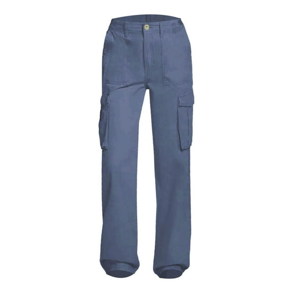 WENWU Women'S Pants Casual Pants Blue Pants Comfy Sweatpants Women Wide Leg Womens Pants Womens Summer Outfits