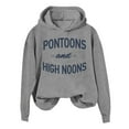 thumbnail image 1 of WENWU Women's Hoodies Sweatshirts Long Sleeve Hoodies for Women Pullover Graphic Hoodie Light Gray Hoodies for Women Fall Clothes Women Cute Teen Clothes, 1 of 3