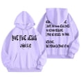 thumbnail image 1 of WENWU Women's Hoodies Sweatshirts Long Sleeve Pullover Hoodie Sweatshirt Cute Hoodies Purple Sweatshirt for Women Fall Jacket Women’S Clothing, 1 of 7