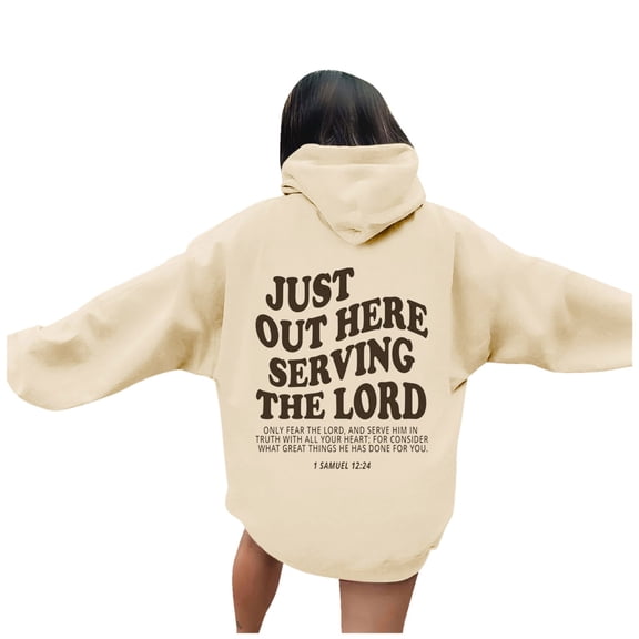 WENWU Hoodies for Women Long Sleeve Womens Hoodies Pullover Graphic Hoodies for Women Beige Womens Jacket Fall Outfit Teen Clothing