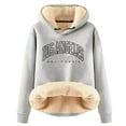 thumbnail image 1 of WENWU Women's Sweatshirts Hoodies Long Sleeve Womens Pullover Hoodie Oversized Sweatshirt for Women Light Gray Sweatshirts for Women's Fall Jacket Women's Clothes, 1 of 2