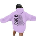 thumbnail image 1 of WENWU Womens Hoodies Jesus Hoodies Graphic Hoodie Oversized Pullover Hoodie Sweatshirt Womens Clothes Trendy Fall 2025 Clothes for Women, 1 of 5
