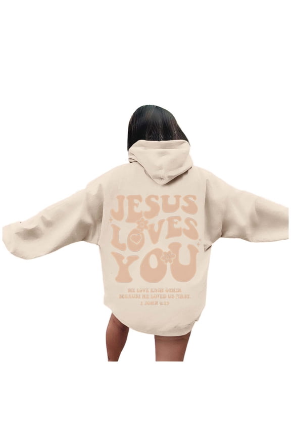 Womens Sweatshirt Hoodies Long Sleeve Hoodies Zip Up Oversized Hoodies for Women Beige Sweatshirt for Women Fall Essentials Preppy Clothes Teen Girl