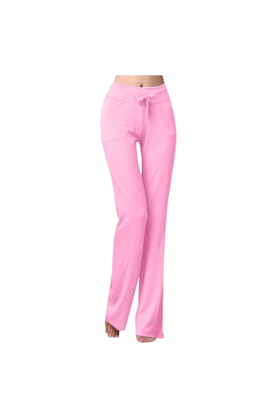 Womens Trousers Casual Womens Pants Pink Womens Pants Loose Fitting Pants for Women High Waisted Pants with Pockets Womens Capris for Summer