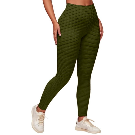 WENWU Yoga Pants for Women Enhanced Booty Leggings Color Sport Fitness Leisure Trousers Long Pants Tall Wide Leg Yoga Pants for Women Yoga Pants with Pockets for Women plus Size 3x