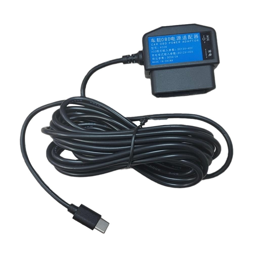 WENXUAN 24 Hours Parking Monitor Charger OBD To USB Adapter Power