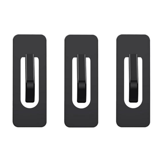 WENXUAN 3X Car Water Cup Holder Limiter Slot Slip Clip Elastic Anti Shake Fixed (Black)