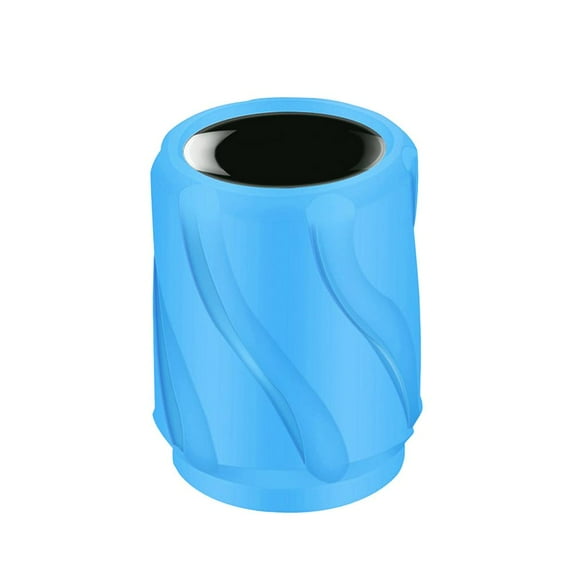 WENXUAN 4X Car Luminous Tire Valve Caps Fluorescent Night Glowing Bicycle (4 packs blue)