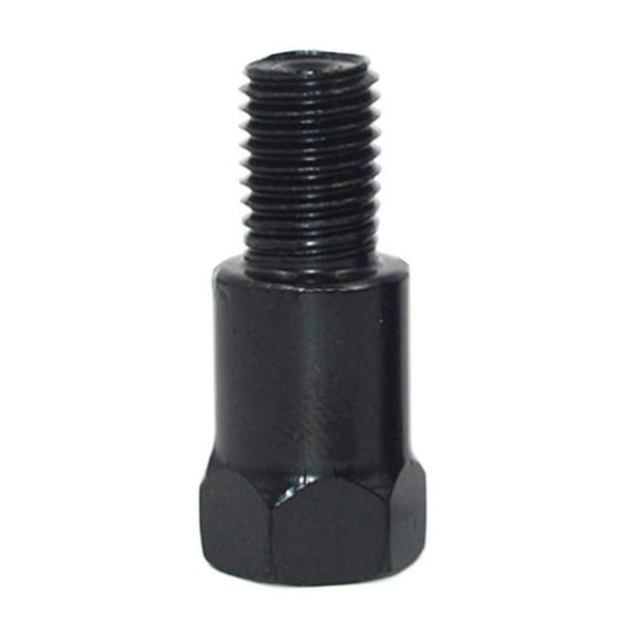 WENXUAN Black Motorcycle Mirror Adapters M10 10MM M8 8MM Rearview Mirrors S4V7 (Black)