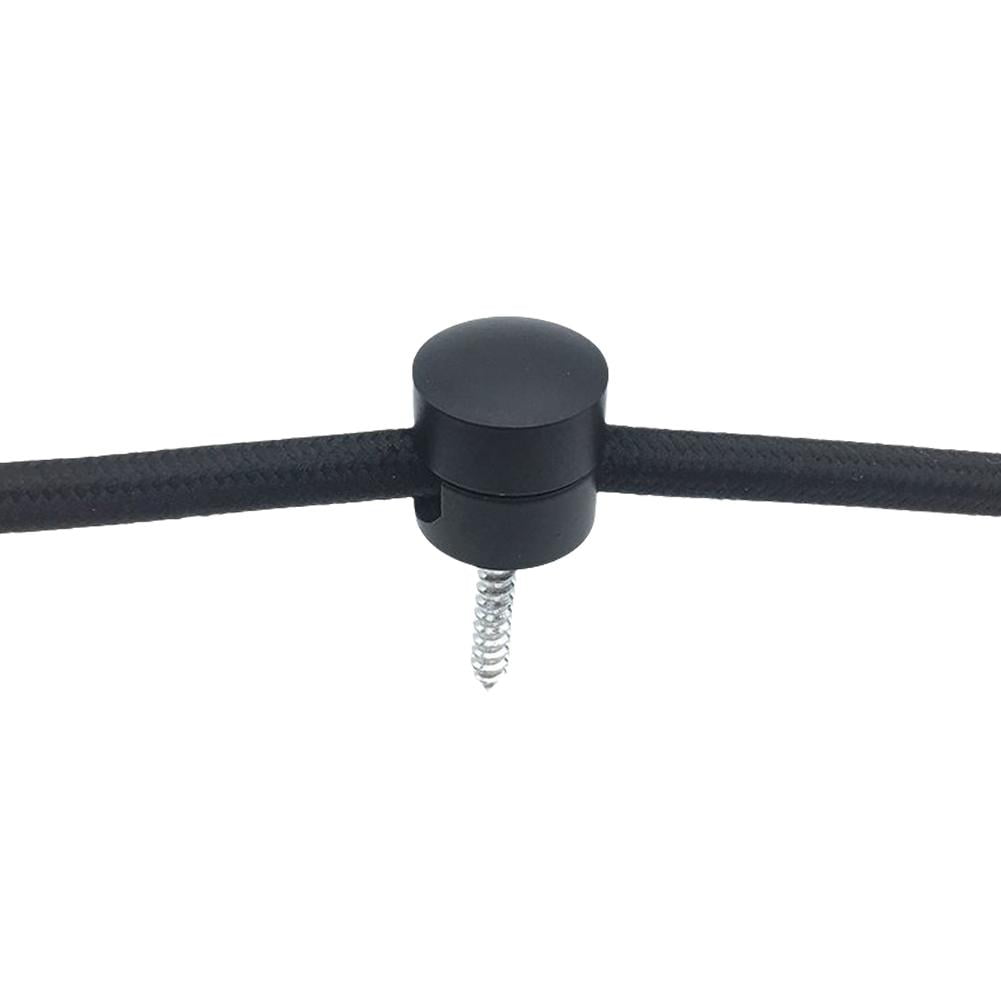 WENXUAN Cable Organizer Pendant Light Cable Hook Aluminium Cord Shifter