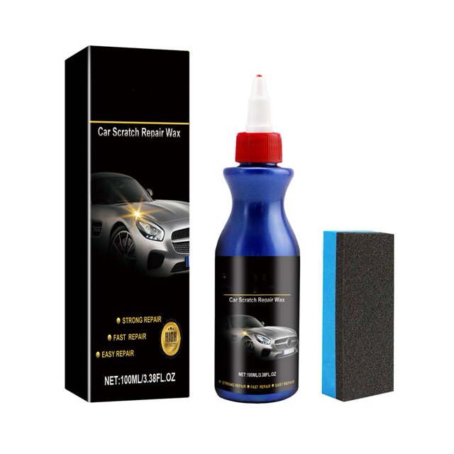 WENXUAN Car Scratch Remover For Deep Scratches Restorer Paint WaxSponge
