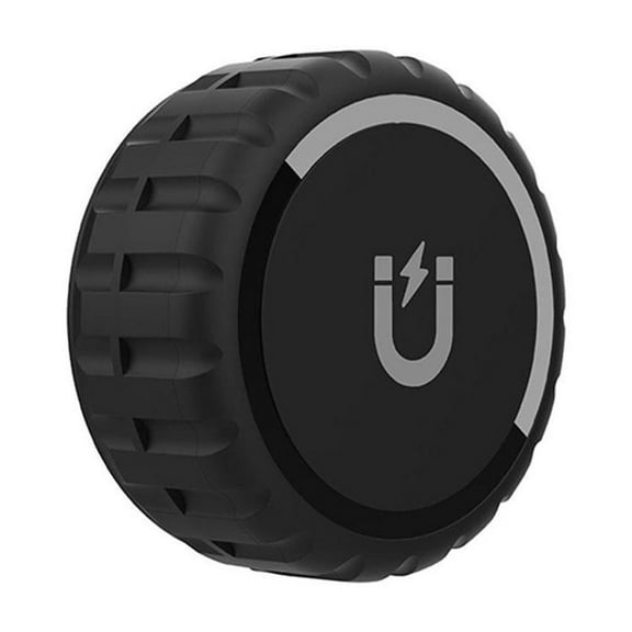 WENXUAN For AirTag Protective Case Cover super magnetic waterproof protective case (Black)