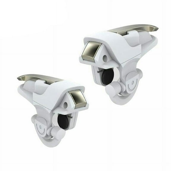 WENXUAN Mobile Game Fire Button phone Gaming Trigger Shooter new Controller I7 Lot (white)