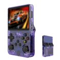 WENXUAN Retro Handheld Game Console 2024 NE W (Purple Translucent