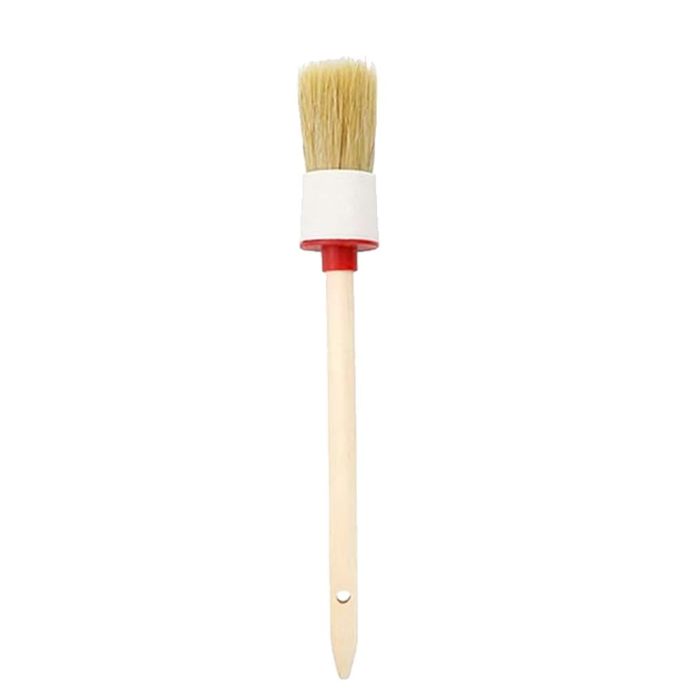 WENXUAN Soft Wood Handle Car Detailing Brush Paint Wash Brushes For