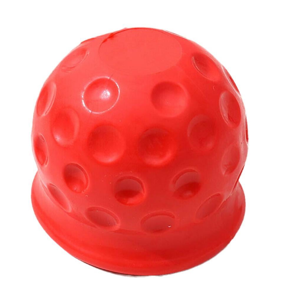 WENXUAN Tow Bar Ball CoverCap Car Towing Hitch Trailer Towball ProtectOR UKSTOCK (red