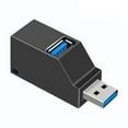 thumbnail image 1 of WENXUAN USB 30/20 Multi High Speed HUB Splitter Expansion Desktop Laptop PC best (black), 1 of 7