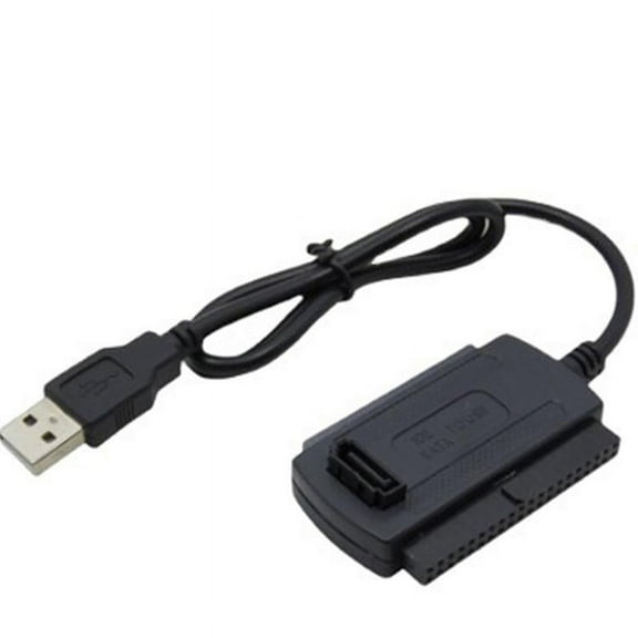 WENXUAN USB to IDE 20 Adapter Converter Cable For 25 35 NEW HD K6New J9K SATA (black)